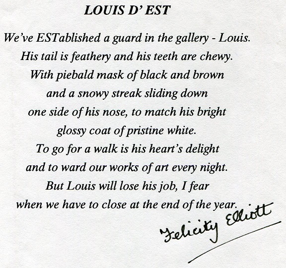 POEM FOR LOUIS BY FELICITY