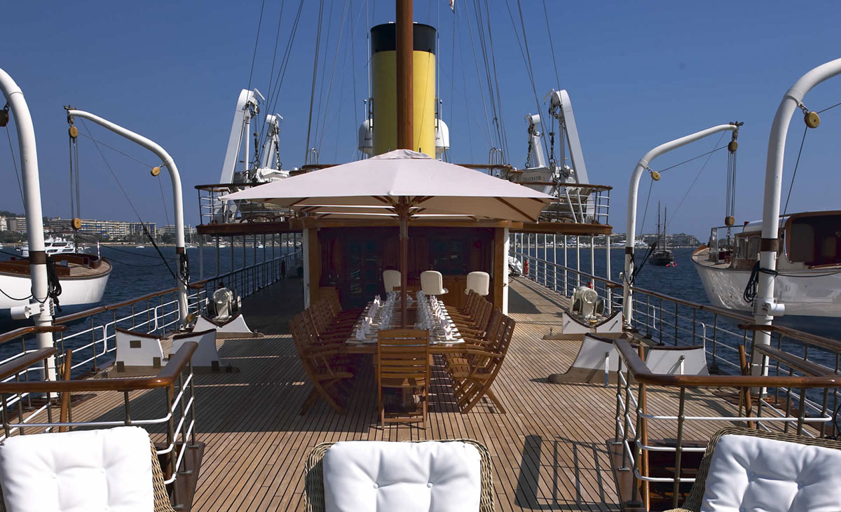 Fully Operational Steam Powered Yacht SS Delphine for Sale 7