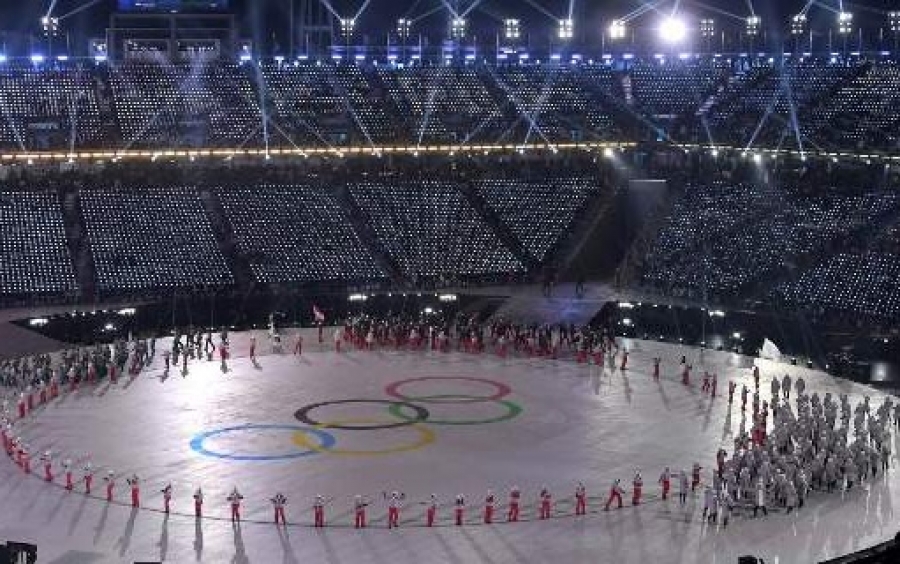 Οι πρώτες εικόνες από την Τελετή Εναρξης των Χειμερινών Ολυμπιακών 2018 -Με πολικό κρύο [εικόνες]