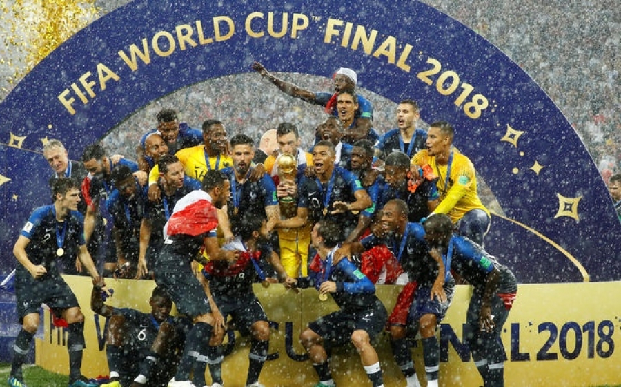 Μουντιάλ 2018: H Γαλλία στην κορυφή του ποδοσφαιρικού κόσμου (εικόνες)