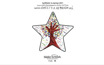 1ο Βραβείο Make A Wish (Δημιουργικός Διαγωνισμός Αστέρι της Ευχής) στο Ενιαίο Ειδικό Επαγγελματικό Γυμνάσιο Λύκειο Κεφαλονιάς!