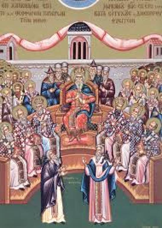 Αρχιμ. π. Σπυρίδων Πετεινάτος: Κήρυγμα Κυριακής Πατέρων Δ&#039; Οικουμενικής Συνόδου