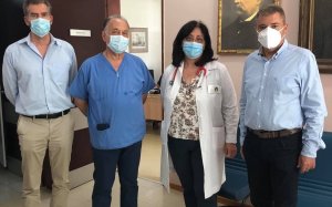 Καππάτος: Επίσκεψη στο Νοσοκομείο Αργοστολίου και συναντήσεις με τη Διοίκηση και Εργαζομένους (εικόνες)