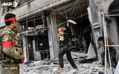 Πλιάτσικο, καταστροφές &amp; φωτιές στο Αφρίν, μετά την κατάληψη από Τούρκους [εικόνες]
