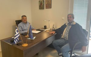 Με τον πρόεδρο της Τοπικής Κοινότητας Βαρέος Ερίσου συναντήθηκε ο Βουλευτής