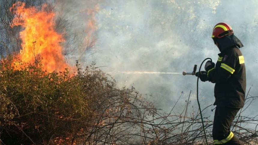 Υπό έλεγχο οι δύο πυρκαγιές - Μεγάλη προσπάθεια απο επίγειες και εναέριες δυνάμεις της Πυροσβεστικής