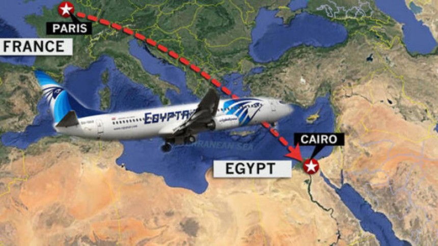 Προσπαθούσαν να σβήσουν φωτιά οι πιλότοι της EgyptAir