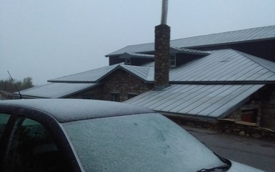 Έπεσαν τα πρώτα χιόνια -To «έστρωσε» σε χωριά της Φλώρινας