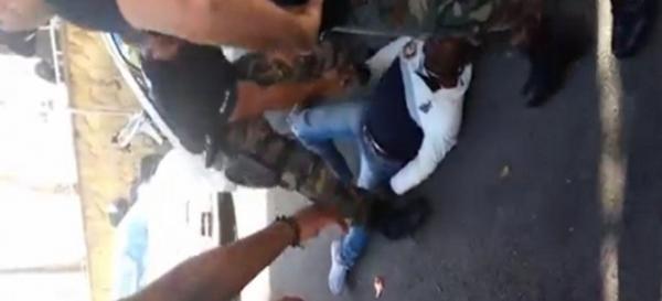 Κύπριος αστυνομικός ξυλοφορτώνει και σπάει το πόδι αλλοδαπού [VIDEO]