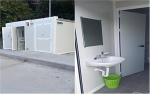 Δημοτικές τουαλέτες… «κόσμημα» στο Λιμάνι του Πόρου (εικόνες)