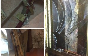 Κεφαλονιά: Διέρρηξαν και λεηλάτησαν το εκκλησάκι του Αγίου Σπυρίδωνα Κουρουκλάτων (εικόνες)
