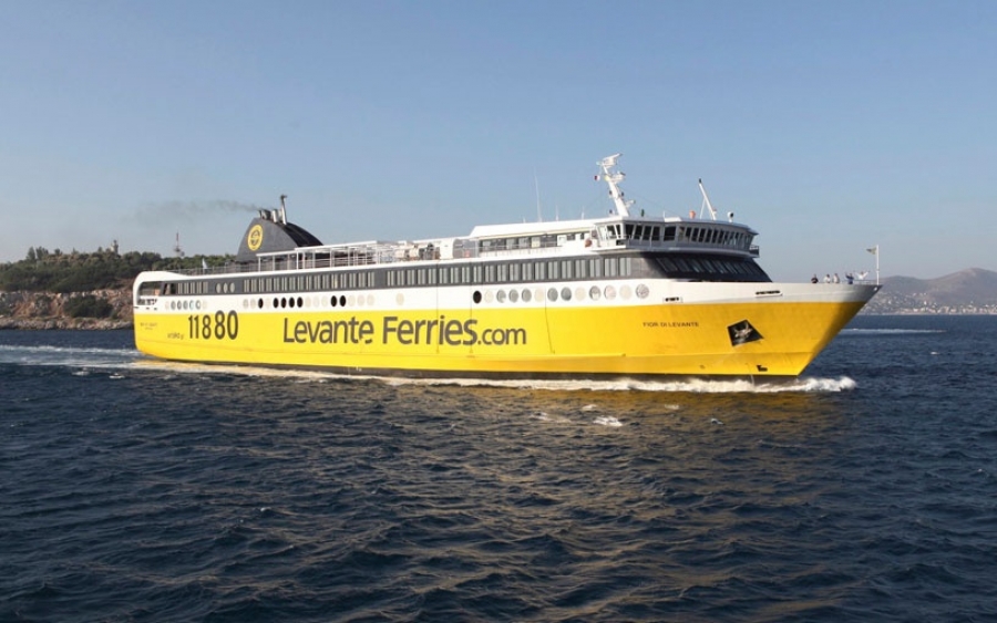 Τροποποίηση δρομολογίων στη γραμμή Πόρος - Κυλλήνη απο την Levante Ferries για σήμερα Σάββατο