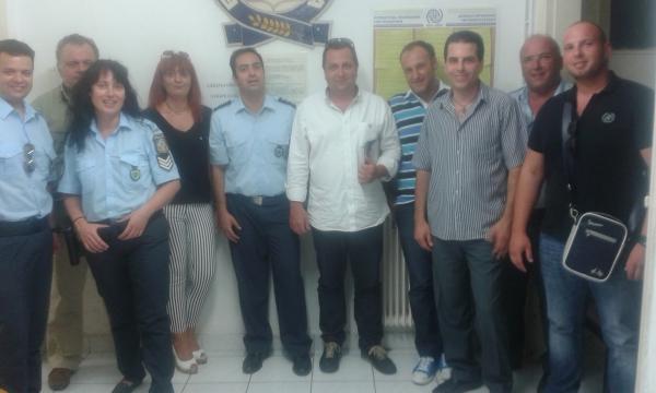 Επίσκεψη στο Αστυνομικό Τμήμα Παλικής πραγματοποίησε το προεδρείο της Ένωσης Αστυνομικών Υπαλλήλων Κεφαλονιάς και Ιθάκης