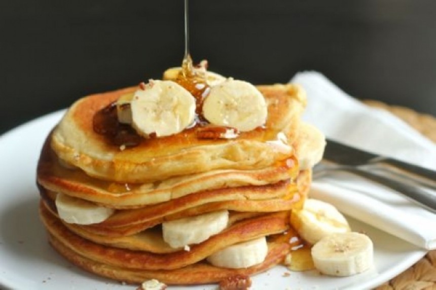 Η τέλεια συνταγή για pancakes μπανάνας χωρίς ζάχαρη!
