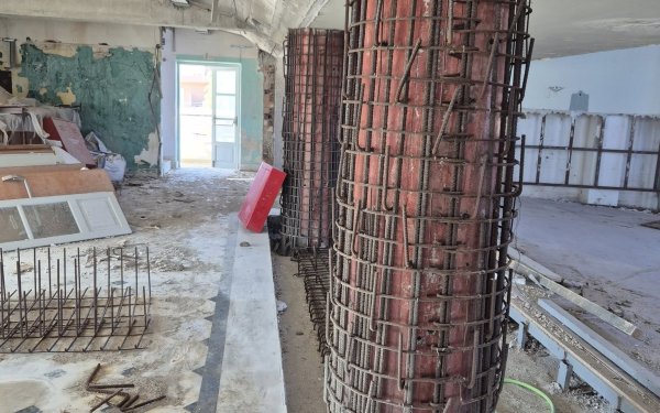 Προχωράνε τα έργα αποκατάστασης στο Θέατρο Ληξουρίου