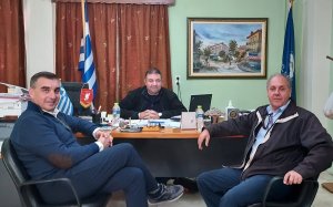 Στο Δημαρχείο Ληξουρίου βρέθηκε ο Δήμαρχος Ελληνικού-Αργυρούπολη Γιάννης Κωνσταντάτος