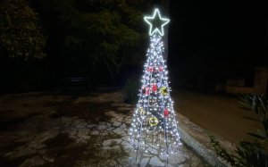 Άναψε το πρώτο Χριστουγεννιάτικο δέντρο στα Σβορωνάτα