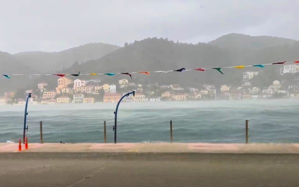 Στανίτσας: Προβλήματα από την κακοκαιρία στην Ιθάκη - Προσοχή στις μετακινήσεις στο Βαθύ