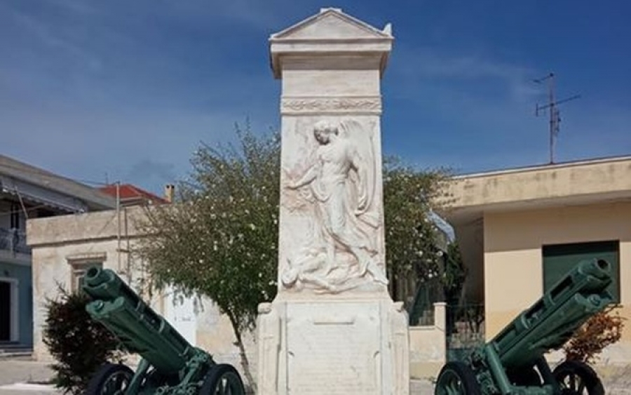 Ένα ιδιαίτερο μνημείο πεσόντων στο Ληξούρι (εικόνες)