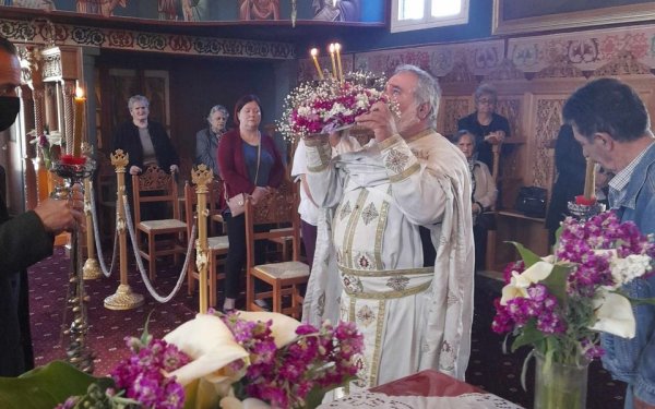 Κυριακή της Σταυροπροσκυνήσεως στον Ιερό Ναό Παμμεγίστων Ταξιαρχών Βαλσαμάτων