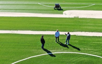 Περιφέρεια Ιονίων Νήσων: Αυτοψία στο βοηθητικό γήπεδο του Αγίου Αντωνίου στο Ληξούρι (εικόνες)