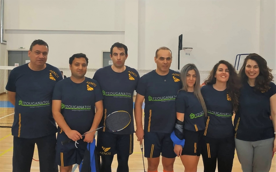 Badminton: Ο  Α.Σ. ΑΙΝΟΣ ΚΕΦΑΛΟΝΙΑΣ  στην τρίτη θέση της Α2