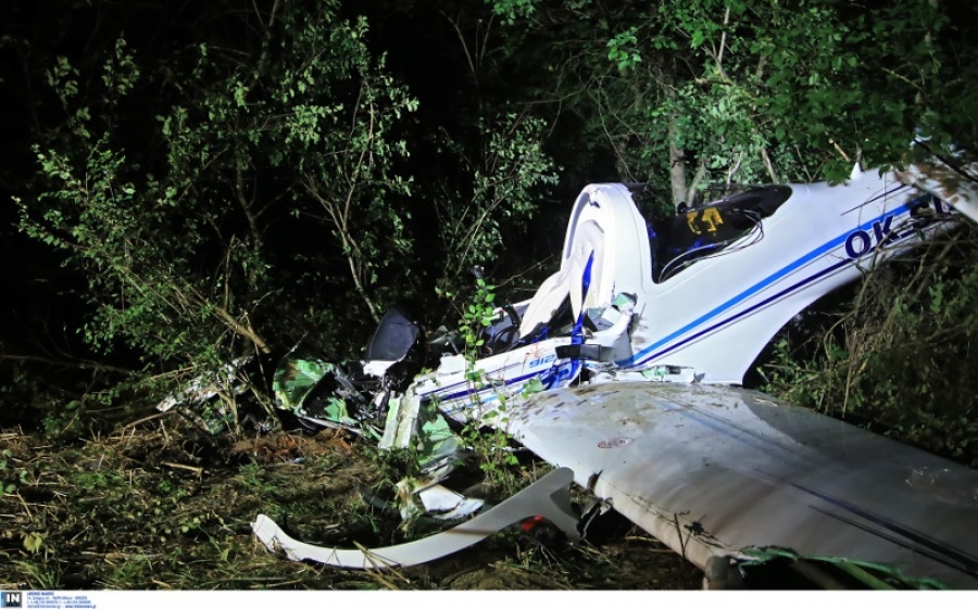 Τραγωδία στη Λάρισα: Νεκροί οι δύο επιβαίνοντες του μονοκινητήριου αεροσκάφους