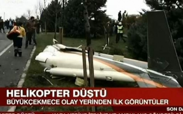 Συνετρίβη ελικόπτερο στην Κωνσταντινούπολη -7 νεκροί [εικόνες]