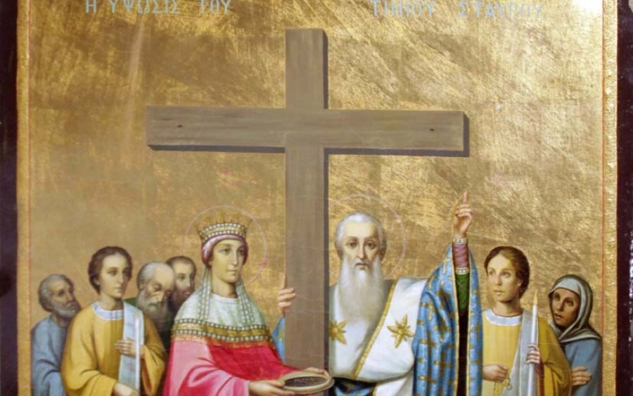 Δυο εικόνες και της Υψώσεως του Τιμίου Σταυρού  στην Παλική, του αρχιμανδρίτη και αγιογράφου –προσωπογράφου Παρθενίου Λουκέρη
