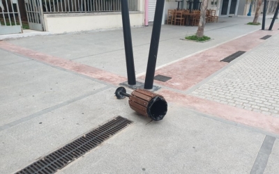 Δήμος Αργοστολίου: Βανδαλισμοί στον πεζόδρομο της Παναγή Βαλλιάνου!
