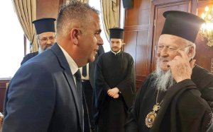 Ο Οικουμενικός Πατριάρχης Βαρθολομαίος στην Ιθάκη στις 24 Ιουνίου 2024