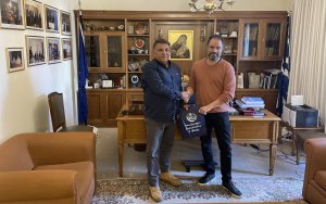 Το Επιμελητήριο Κοζάνης επισκέφτηκε ο Οικονομικός Επόπτης του Επιμελητηρίου, Γεώργιος Λασκαράτος