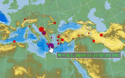 Ισχυρός σεισμός 6,1 Ρίχτερ στην Κρήτη - Αισθητός και στην Κεφαλονιά