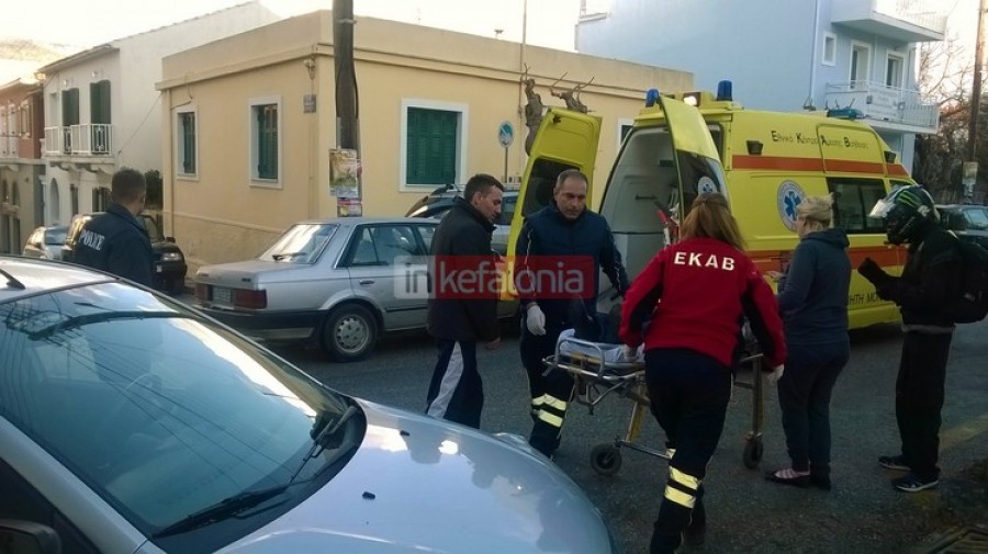 Αργοστόλι: Τροχαίο στην Λεωφόρο Βεργωτή με τραυματισμό