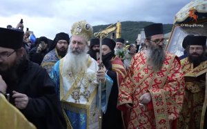 Στο Άγιον Όρος ο Μητροπολίτης Κεφαλληνίας για τα Θεοφάνια – Λαμπρός εορτασμός στην Ιερά Μονή Ιβήρων
