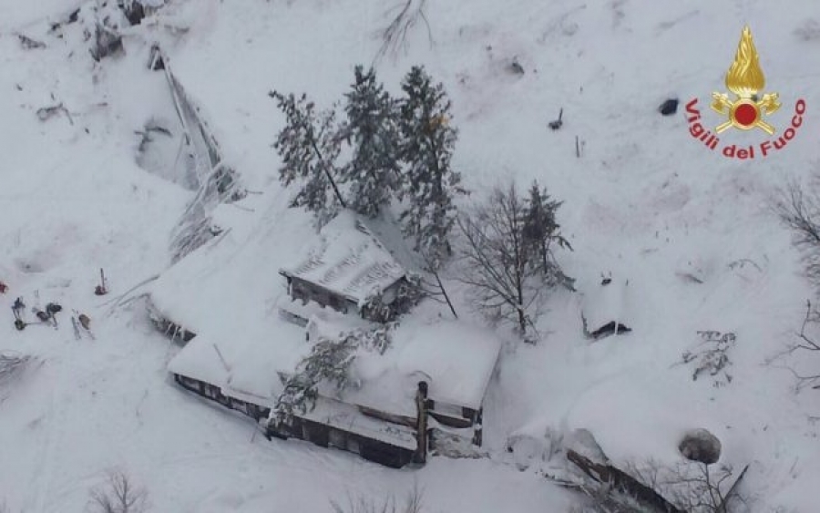 Αυτό ήταν το ξενοδοχείο που θάφτηκε από το χιόνι στην Ιταλία- Εικόνες πριν και μετά