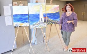  Αργοστόλι: H Γιώτα Ζαπάντη μας ξεναγεί στην όμορφη έκθεση ζωγραφικής της με τίτλο «Ευτοπία»! (εικόνες/video)