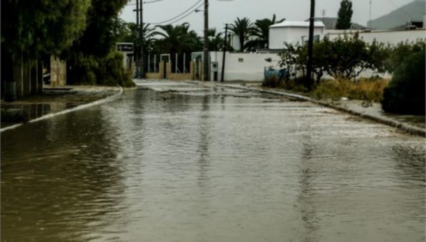 Πλημμύρες και έντονα καιρικά φαινόμενα στην Κέρκυρα