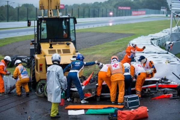 Στην εντατική πιλότος της Formula1 μετά απο σοβαρό ατύχημα στην πίστα Σουζούκα - Κρίσιμα τα επόμενα 24ωρα (εικόνες + video)