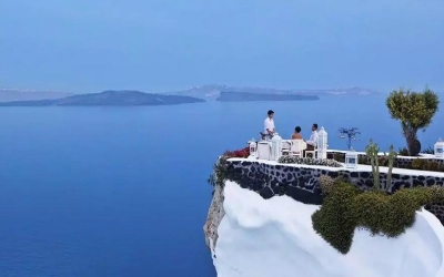 Στην Ελλάδα το εστιατόριο με την καλύτερη θέα στον κόσμο! Αποθέωση από το National Geographic (εικόνες)