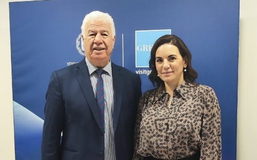 Mε την Υπουργό Τουρισμού Όλγα Κεφαλογιάννη συναντήθηκε ο Γιάννης Τρεπεκλής