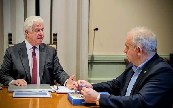 Στο τραπέζι η θωράκιση των Ιονίων από ακραία φαινόμενα – Τι συζήτησαν Τρεπεκλής και Λέκκας