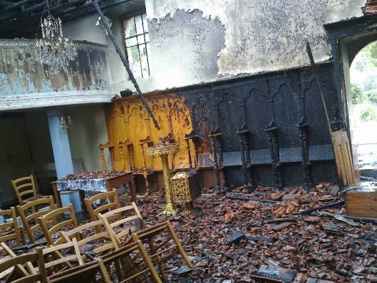 Ανακοίνωση της Ι.Μ. Λευκάδος για την καταστροφή του ναού στο Κατωχώρι