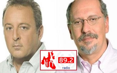 Ο Δημήτρης Καμπουράκης &amp; ο Βασίλης Λυριτζής στον REAL FM &amp; και τον INKEFALONIA 89.2