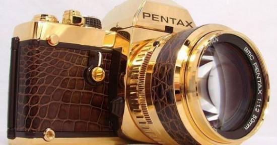 Pentax LX Gold: Η χρυσή κάμερα αξίας 8.400 ευρώ