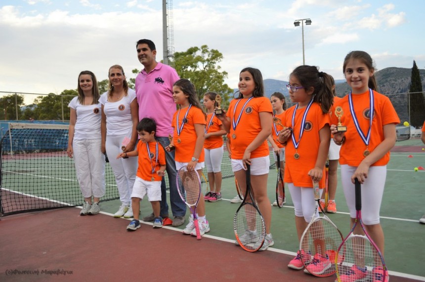 Γιόρτασε το 35ο έτος λειτουργίας του και την λήξη της χρονιάς το τένις του Εύγερου