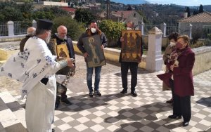 Κυριακή της Ορθοδοξίας στον Ναό του Αγίου Νικολάου στα Σβορωνάτα (εικόνες)