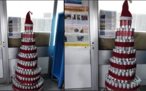 Έστησαν Χριστουγεννιάτικο Κοβιντοδεντράκι στο Γενικό Νοσοκομείο Κεφαλονιάς! (εικόνα)