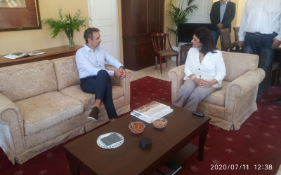 Η αναπτυξιακή προοπτική της Π.Ι.Ν. και οι ιδιαίτερες ανάγκες της νησιωτικής Περιφέρειας στο επίκεντρο σύσκεψης υπό τον πρωθυπουργό στην Κέρκυρα