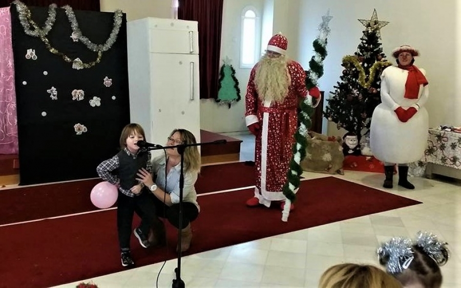 Ομορφη Χριστουγεννιάτικη γιορτή απο το Σύλλογο Ρωσσόφωνων Κεφαλονιάς